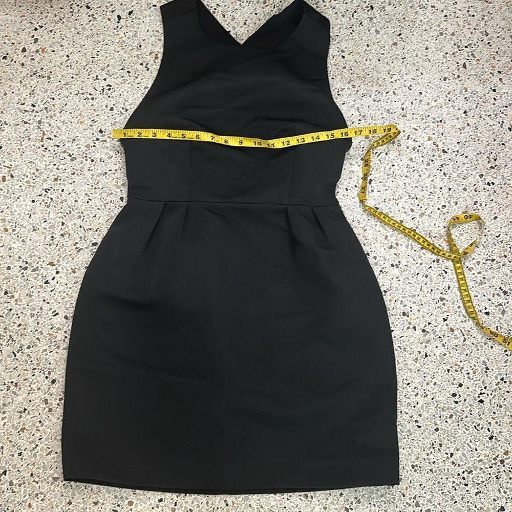 Kate Spade black bow back a line dress 8 cocktail - Picture 9 of 12